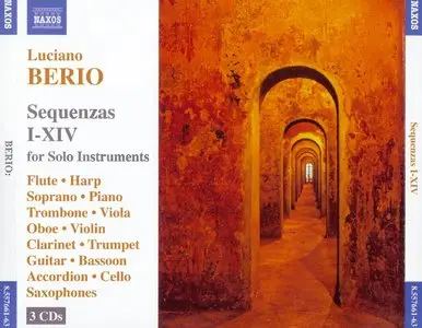 Luciano Berio - Sequenzas I-XIV for Solo Instruments (2006) 3 CDs