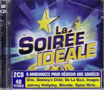 La SOIREE IDEALE - 8 Ambiances/40 Titres (2 CD) @320