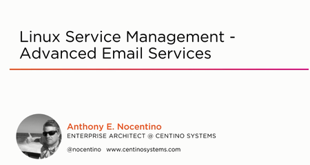 Linux Service Management - Advanced Email Services