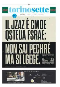 La Stampa Torino 7 - 10 Giugno 2022