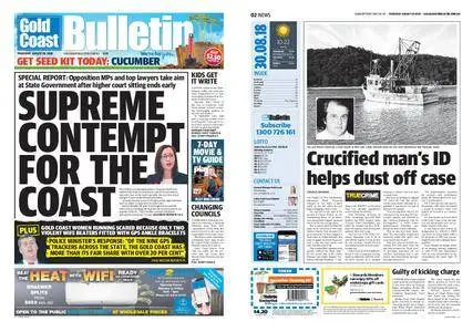 The Gold Coast Bulletin – August 30, 2018