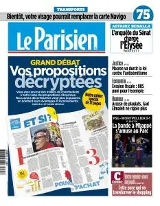 Le Parisien du Jeudi 21 Février 2019