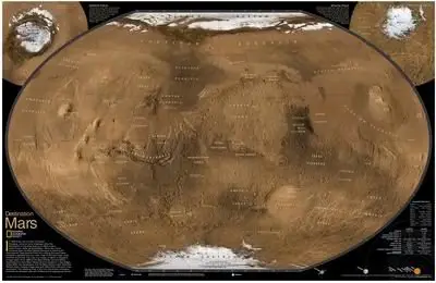 Map Destinaiton Mars