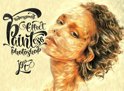 CreativeMarket - Impressionist Paint Effect Actions