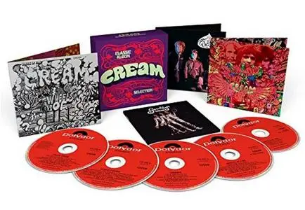 Cream - Classic Album Selection (2016) {5CD Box Set, Remastered}