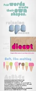 Pebl - Smoothed Shapes Display Typeface