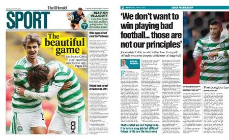 The Herald Sport (Scotland) – October 05, 2021