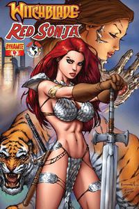 Dynamite - Witchblade And Red Sonja No 04 2012 Hybrid Comic eBook