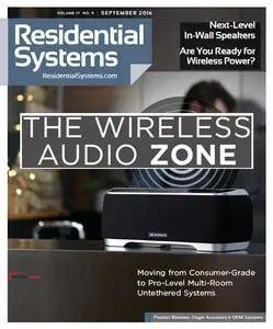 Residential Systems - September 2016
