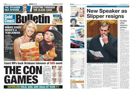 The Gold Coast Bulletin – October 10, 2012