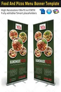 GraphicRiver Food And Pizza Menu Banner Template 03