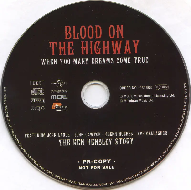 Ken Hensley - Blood On The Highway (2006) / AvaxHome