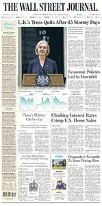 The Wall Street Journal - 21 October 2022