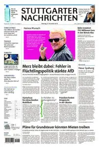 Stuttgarter Nachrichten Blick vom Fernsehturm - 27. November 2018