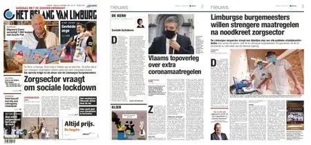 Het Belang van Limburg – 27. oktober 2020