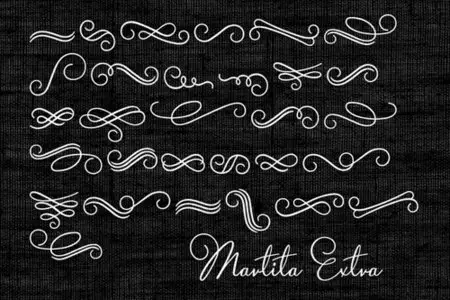 Font Symbols - Martita Extra