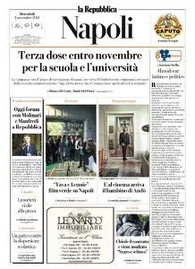 la Repubblica Napoli - 3 Novembre 2021