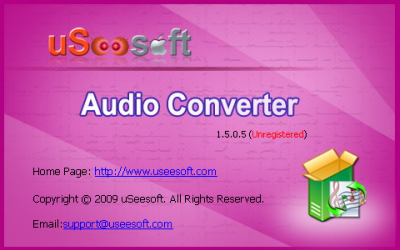 uSeesoft Audio Converter v1.5.0.5