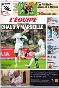 L'Equipe du Samedi 10 Septembre 2011