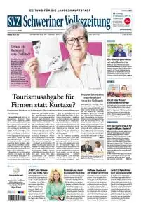 Schweriner Volkszeitung Zeitung für die Landeshauptstadt - 29. August 2019