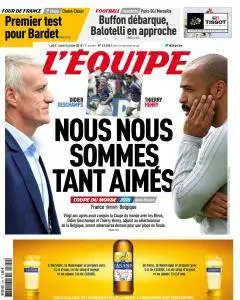 L'equipe du Lundi 9 Juillet 2018