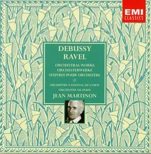 Jean Martinon, Orchestre National de l'ORTF, Orchestre de Paris - Debussy ,Ravel: Orchestral Works [8CDs] (2002)