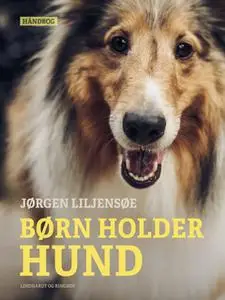 «Børn holder hund» by Jørgen Liljensøe