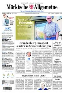 Neue Oranienburger Zeitung - 16. Oktober 2018