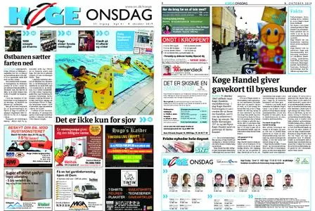 Køge Onsdag – 08. oktober 2019