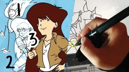 Hand-Drawn 2D Animation: Time-Saving Techniques With Just 3 Drawings