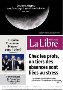 La Libre Belgique du Lundi 16 Janvier 2017