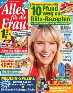 Alles für die Frau – 18. November 2022