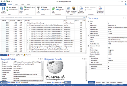 HTTP Debugger Pro 8.5 DC 24.08.2017