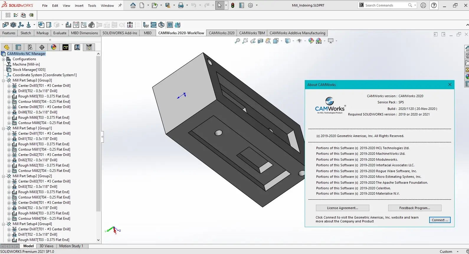 the resulting model is empty solidworks