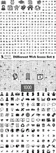 Vectors - Different Web Icons Set 5