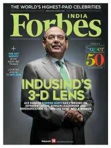 Forbes India - 5 August 2016