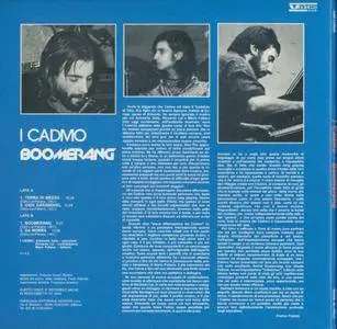 I Cadmo - Boomerang (1977/2008)