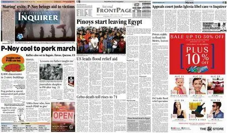 Philippine Daily Inquirer – August 22, 2013