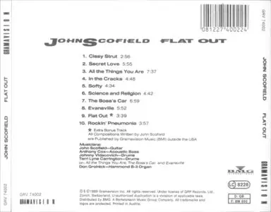 John Scofield - Flat Out (1989) {GRV 74002}