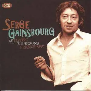 Serge Gainsbourg - 40 Classic Chansons Francaises (2018)