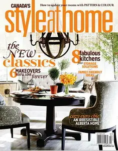 Style at Home Magazine October 2011
