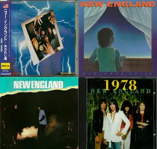 New England - 4x CD Reissue (1978-1981) Expanded re-up