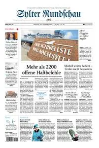 Sylter Rundschau - 30. Dezember 2019