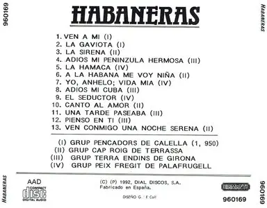 V.A. - Habaneras (1992)