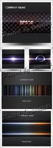 Black Business Backgrounds Vector