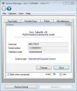 Erics Telnet98 v25 Build 13227 Multilingual