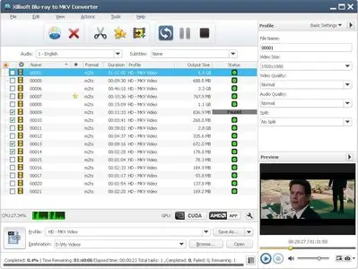 Xilisoft Blu-ray to MKV Converter 7.1.0.20120222