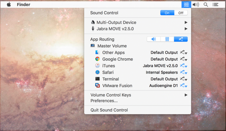Sound Control 2.1.6 MacOSX