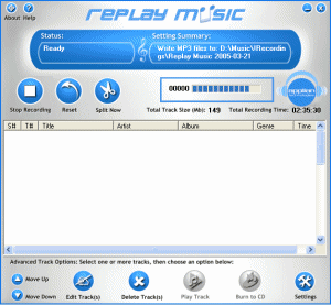 Replay Music - streaming music recorder