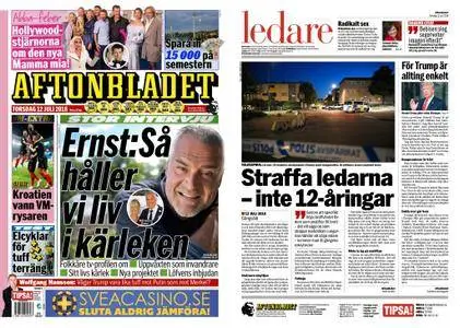 Aftonbladet – 12 juli 2018